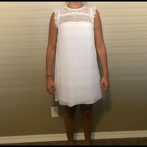 Lily Rose white flowy dress
